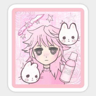 a lot on my mind Sticker